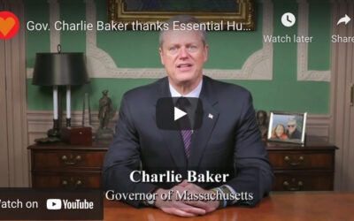 Governor Baker’s New PSA Thanking Essential Workers!